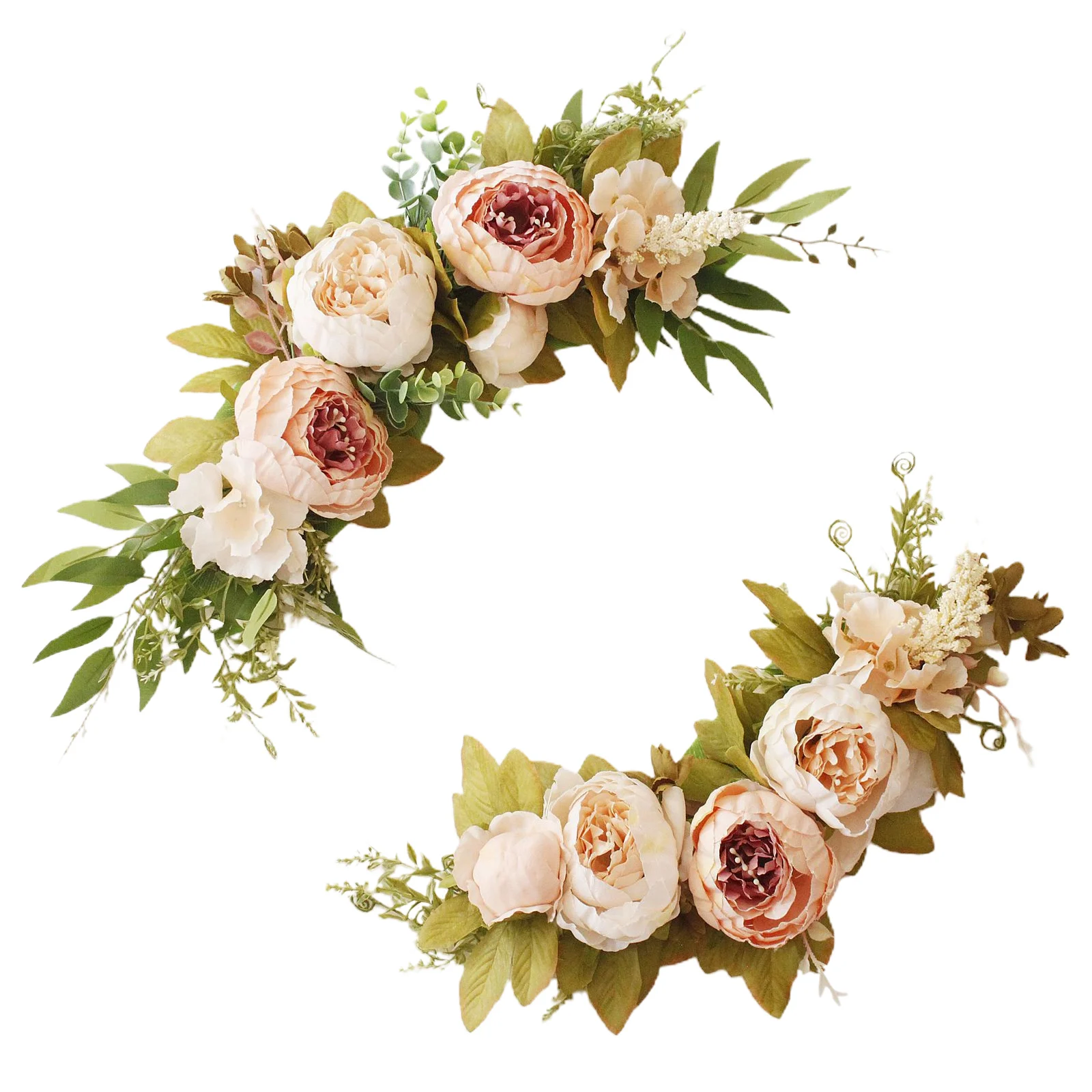 

Simulation Silk Flower Fake Peony Wreath Wedding Aisle Artificial Flowers Swags Weddings Party Decoration