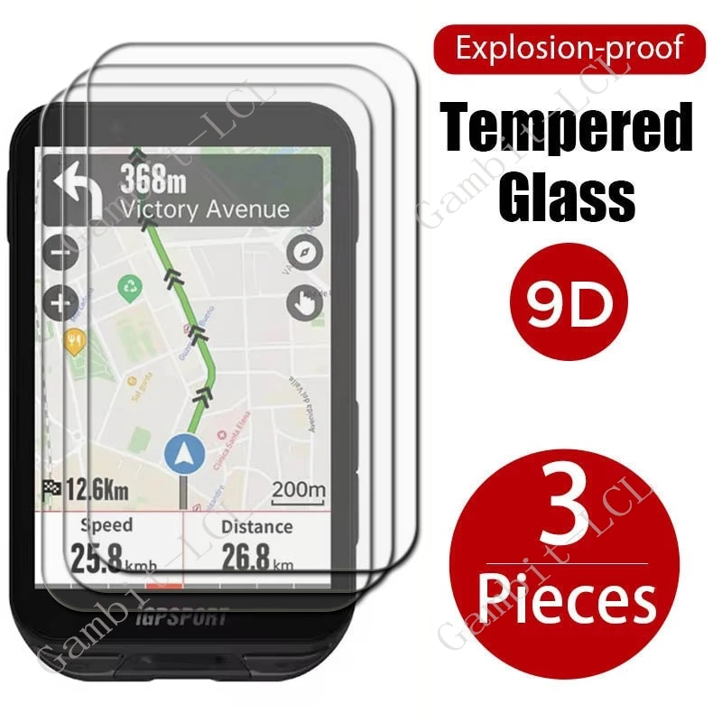 3PCS HD Original For  iGPSPORT BSC200 BSC300 GPS Tempered Glass Protective ON iGS800 BSC200S BSC300T Screen Protector Cover Film