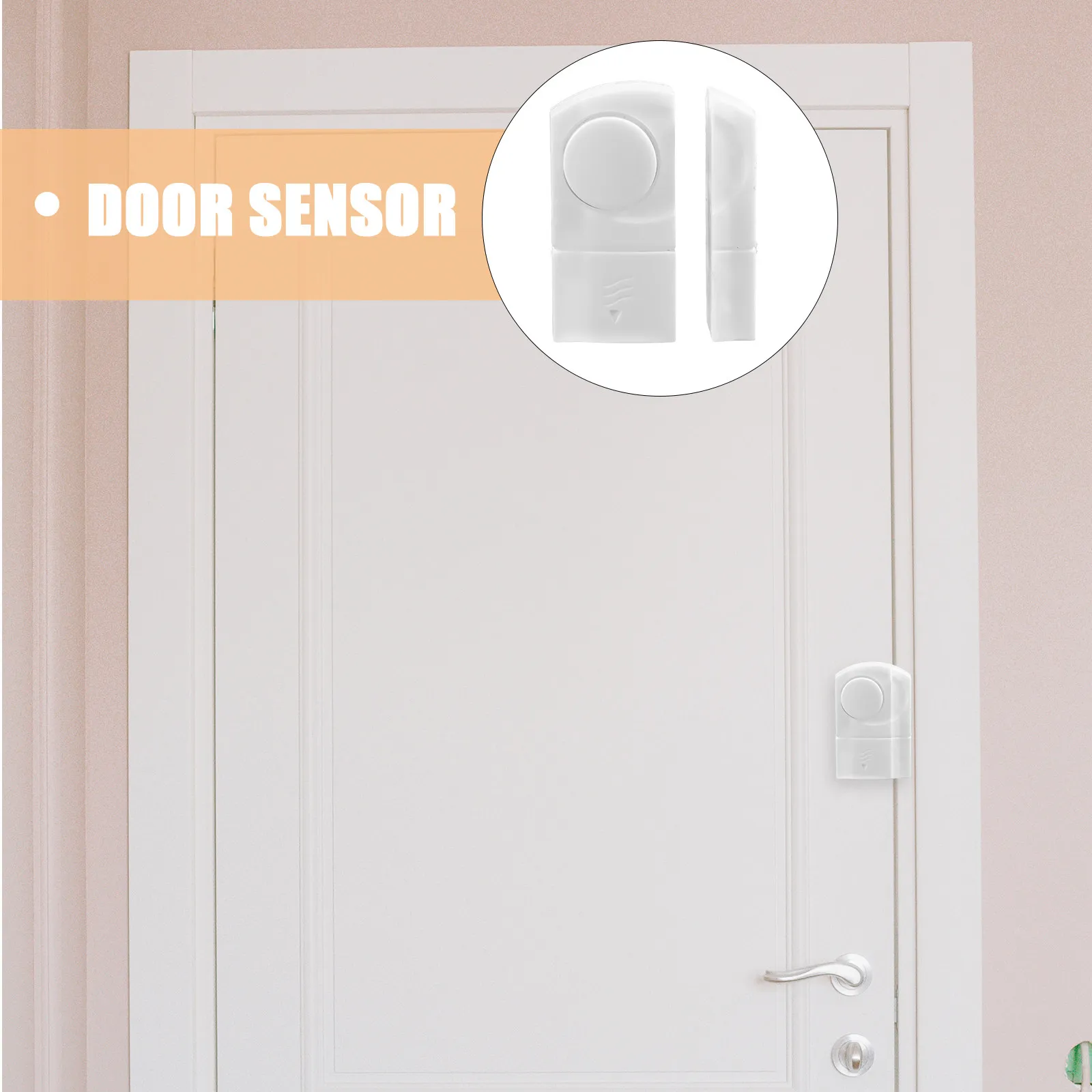 

Комплект из 5 дверных датчиков безопасности с громкой сигнализацией, высокочастотный звонок-колокольчик для дома и офиса, оконная и дверная сигнализация против краж