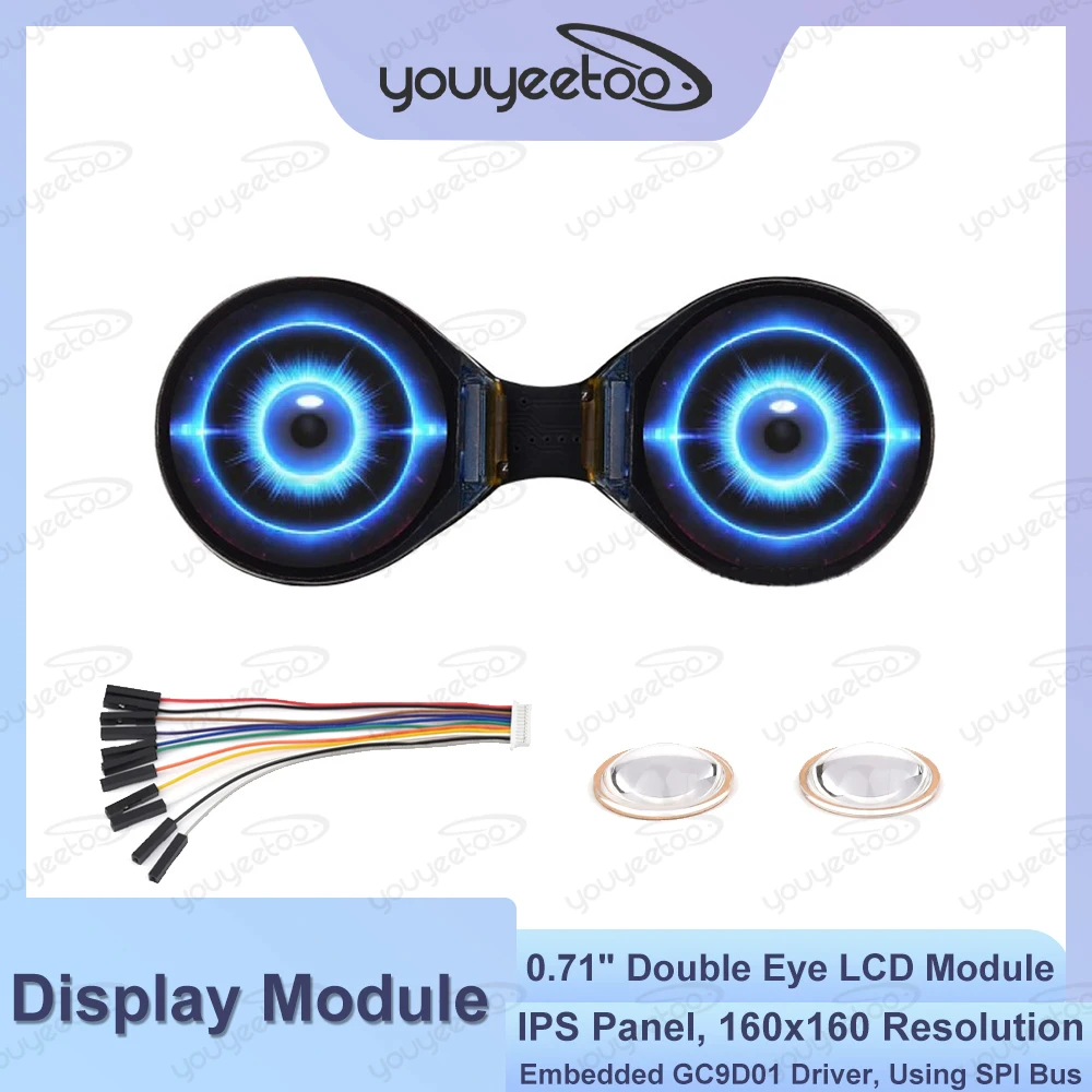 yZ[zWaveshare _uACEh LCD fBXvCW[ 0.71 C`IvV SPI 160x160 65K F Arduino Raspberry Pi ESP32 Pico STM32 p
