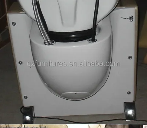 New model three seaters hair salon shampoo chair QZ-F934M