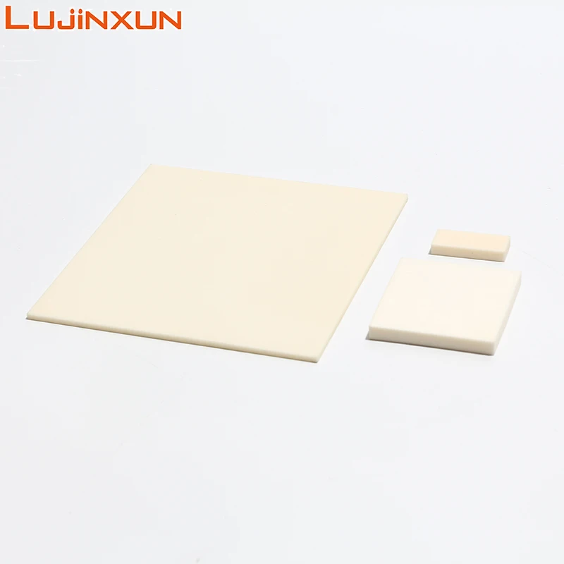 LUJINXUN 90x120x1mm Heat Resistant Alumina Ceramic Board 95% Al2O3 Corrosive Protection Substrate High Pure Insulating Plate1pc