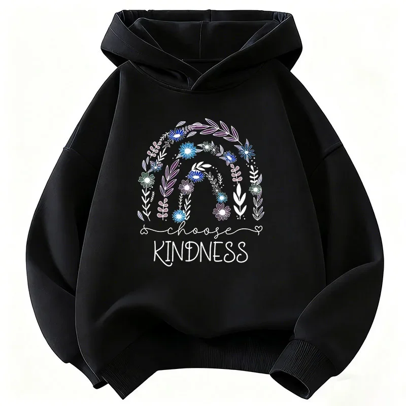 Autumn/Winter Christmas Printed Hoodies for Children, Casual Sweatshirts for Boys and Girls, Hip Hop Apparel
