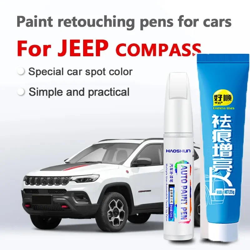 

Для Jeep Ccompass Jeep Cherokee краска перламутрово-белая автомобильная краска ремонтный комплект царапин