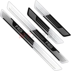 For Volkswagen/VW ID 3 4 5 6 7 ID3 ID4 ID5 ID7 PRO Accessory 2025-2019 Stainless Chrome Car Door Sill Kick Plate Protector Cover