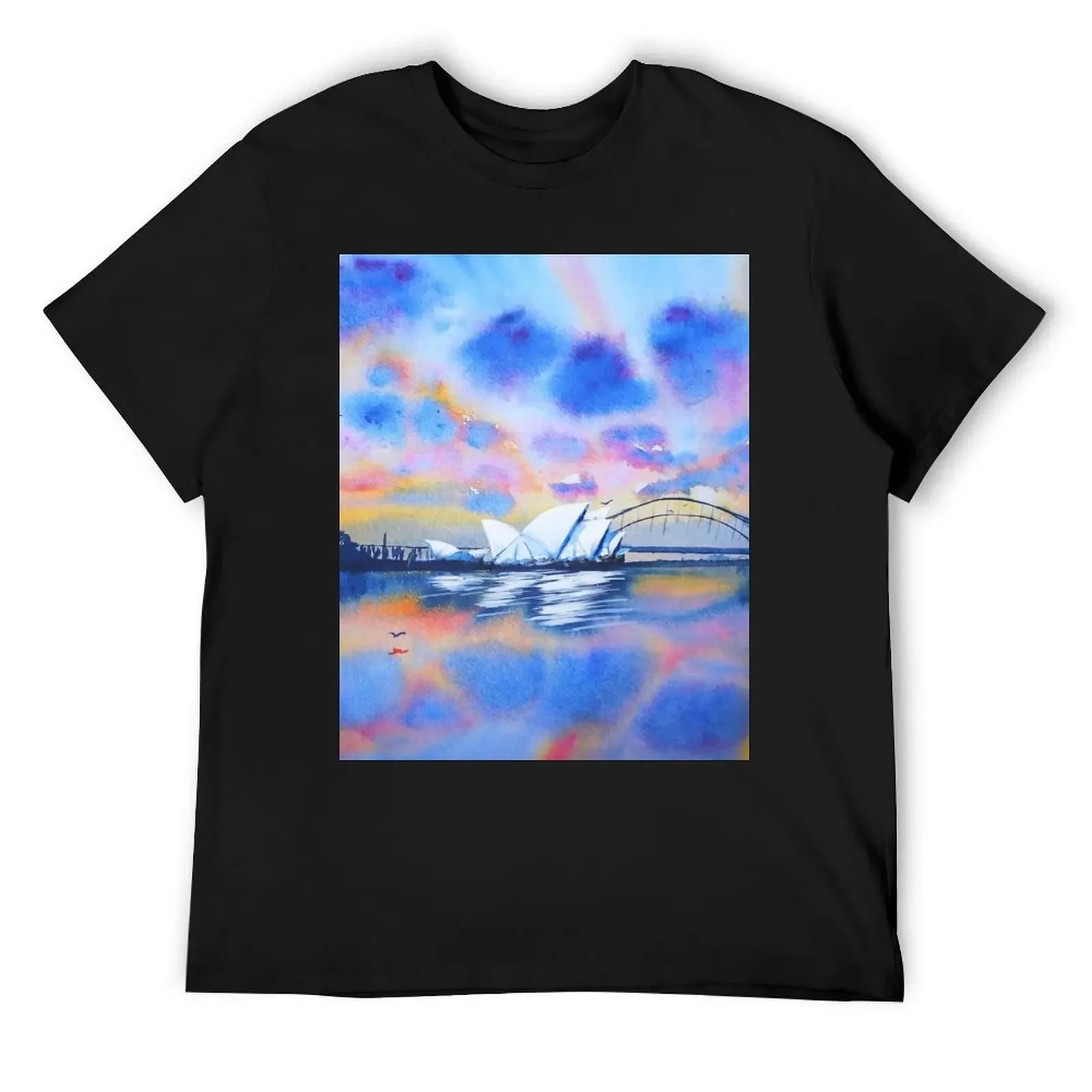 Футболка Harbour Bridge White Opera House sydney, забавные футболки, мужская футболка, бутик одежды на день Святого Валентина, забавные футболки для мужчин