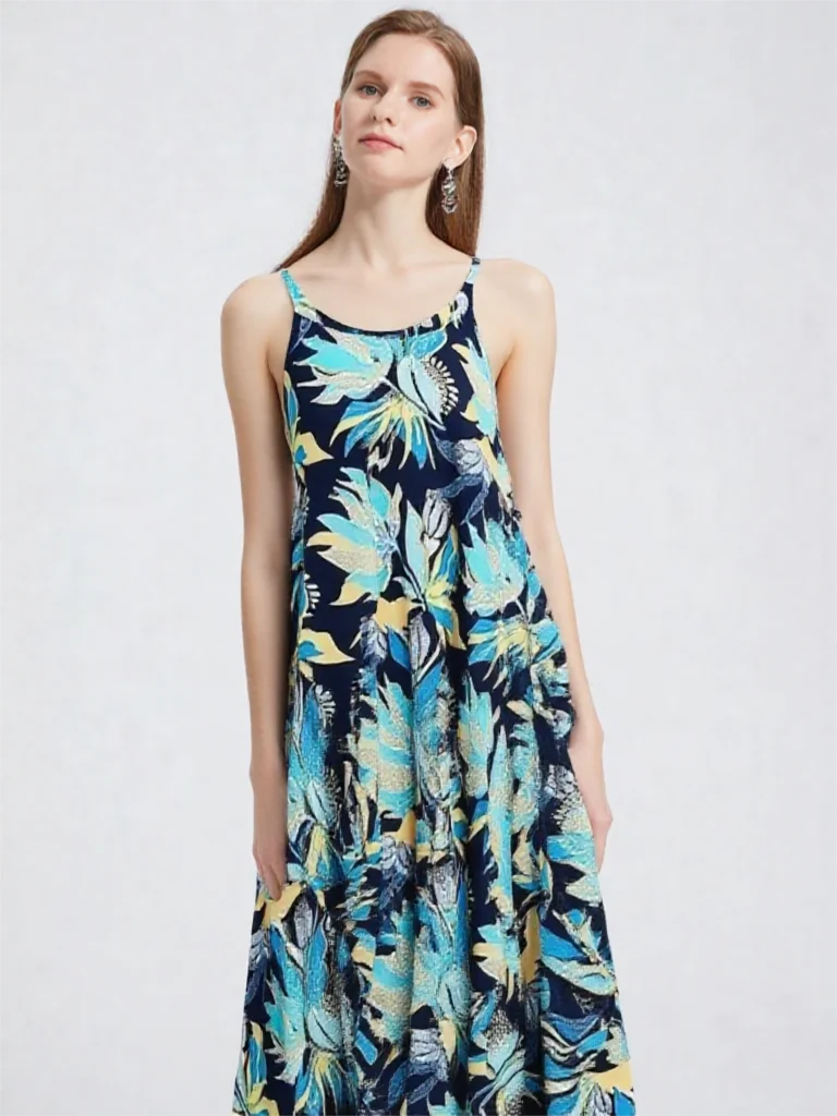 Women Summer Dress Tropical Fl - đánh giá và giá Sundress Midi Floral