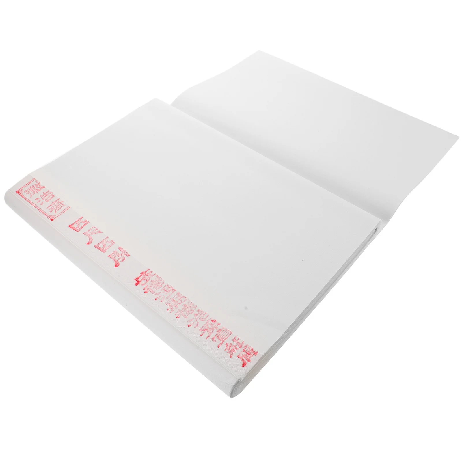 

100 Sheets Durable Chinese Calligraphy Paper Thick Ink-Resistant Rice Paper for Painting Practice Letter Supply