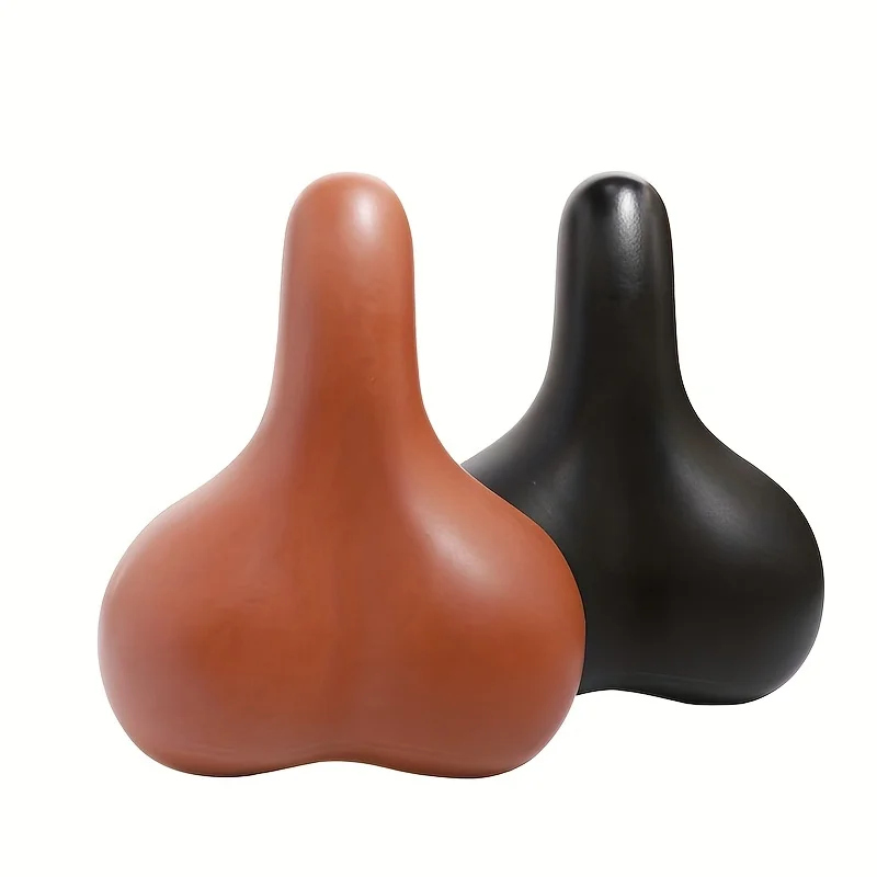 ZHIQIU Comfortable Bicycle Saddle City or Road Bikes Seat Replacement with Wide Cushion for Men & Women