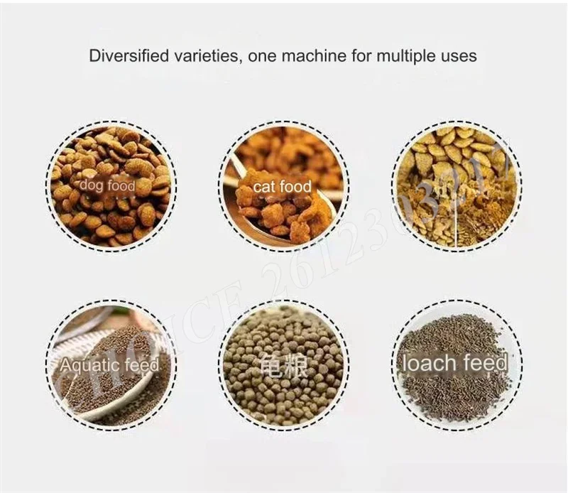 Automatic Animal Feed Food Pellet Mill Extruder Pet Dog Food Processing Line Floating Fish Feed Making Machine