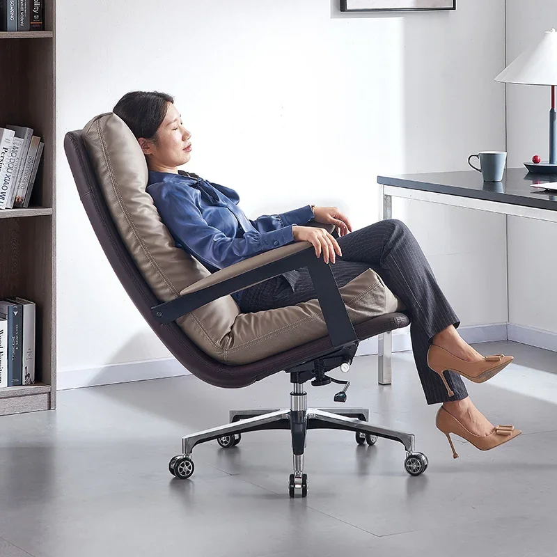 Office Computer Chair Comfortable Long-Sitting Reclining   Lunch Break Backrest Sofa