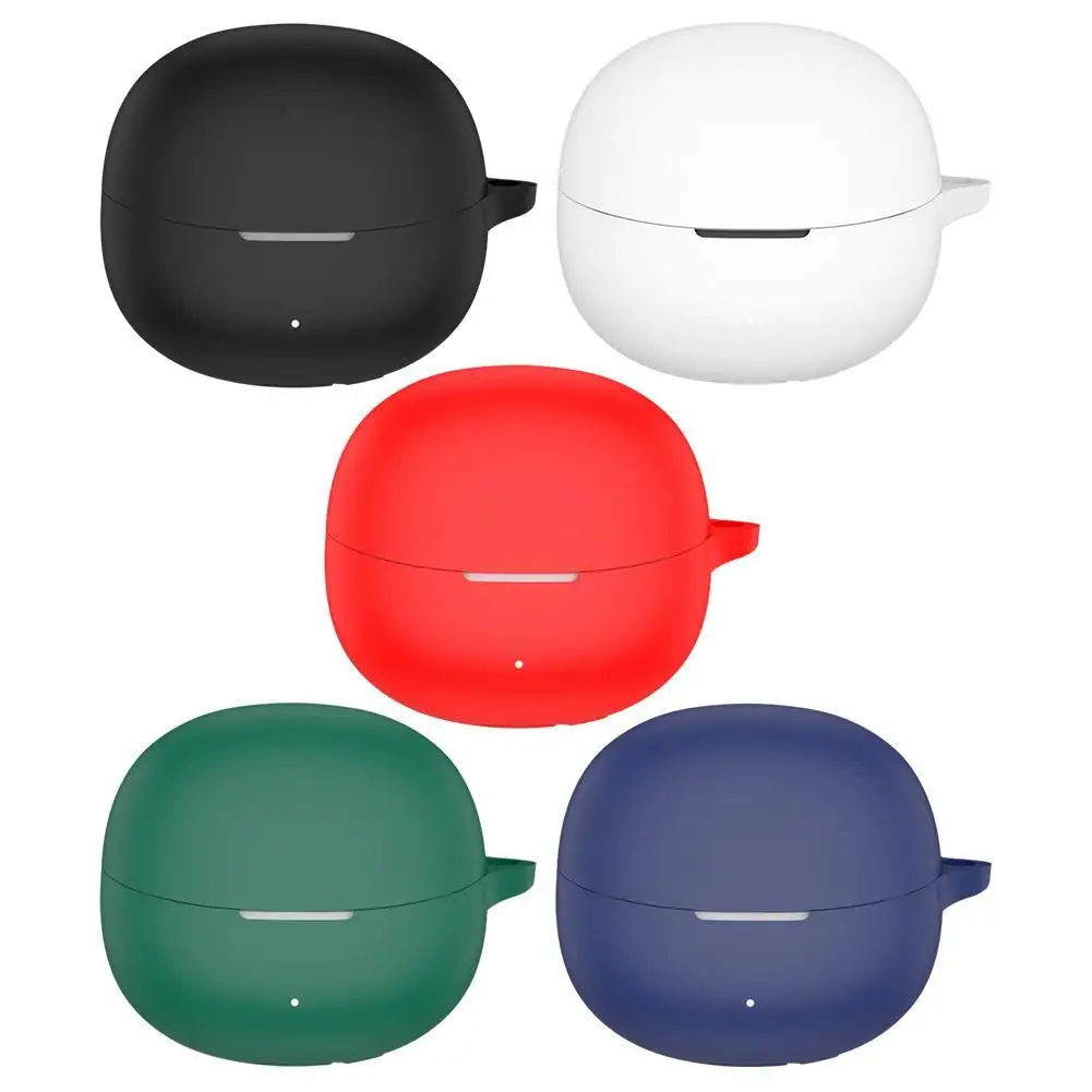 غطاء سيليكون لسماعات بلوتوث QCY Melobuds Pro ، حافظة شحن ضد السقوط من الغبار ، سماعة بلوتوث
