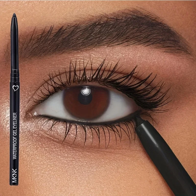 6-kolorowy eyeliner wodoodporny, długotrwały niebieski czarny brązowy eyeliner odpowiedni dla początkujących