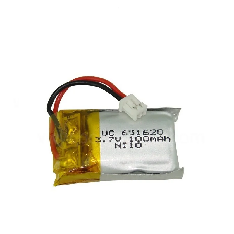 10pcs/lot 3.7 v 100mah/120mah 20c For Cheerson CX10 CX-10 CX-10A RC Helicopter / RC quadcopter 3.7V 100 mah Li-po battery 1.25mm