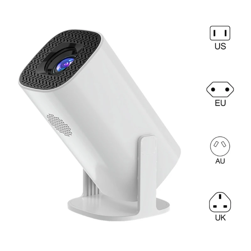 

J6PA Small Projector 720p with Wifi6 2.4Ghz/5.8Ghz BT5.0 Support Perfect for Home, School, and Business Presentations