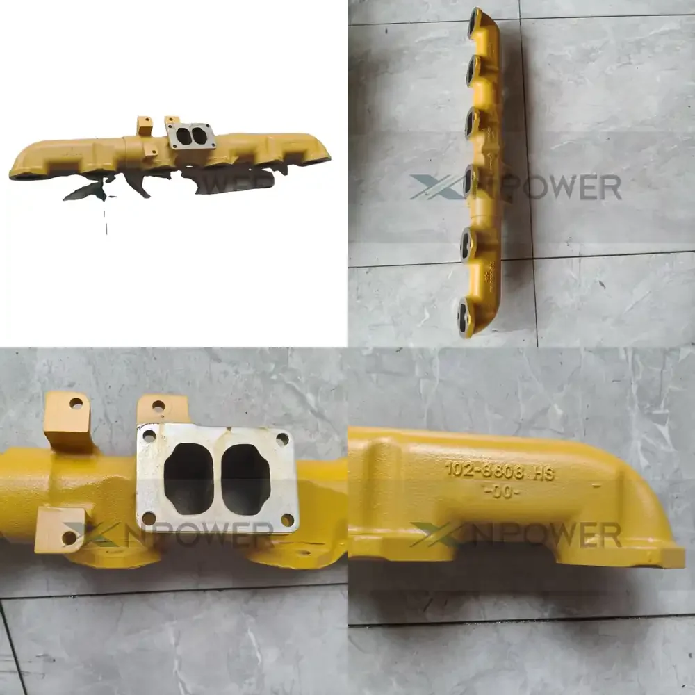 

2026 Hot Item Excavator Spare Parts 102-8501 102-8502 253-0549 Machinery Engine 3406 C15 C18 EXHAUST MANIFOLD 1028501 1028502