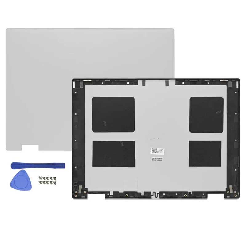 For DELL Inspiron 14 7420 7425 2-in-1 Notebook Screen LCD Back Cover Top Case 06XT2D Silver Laptop Accessories NEW Laptops Case