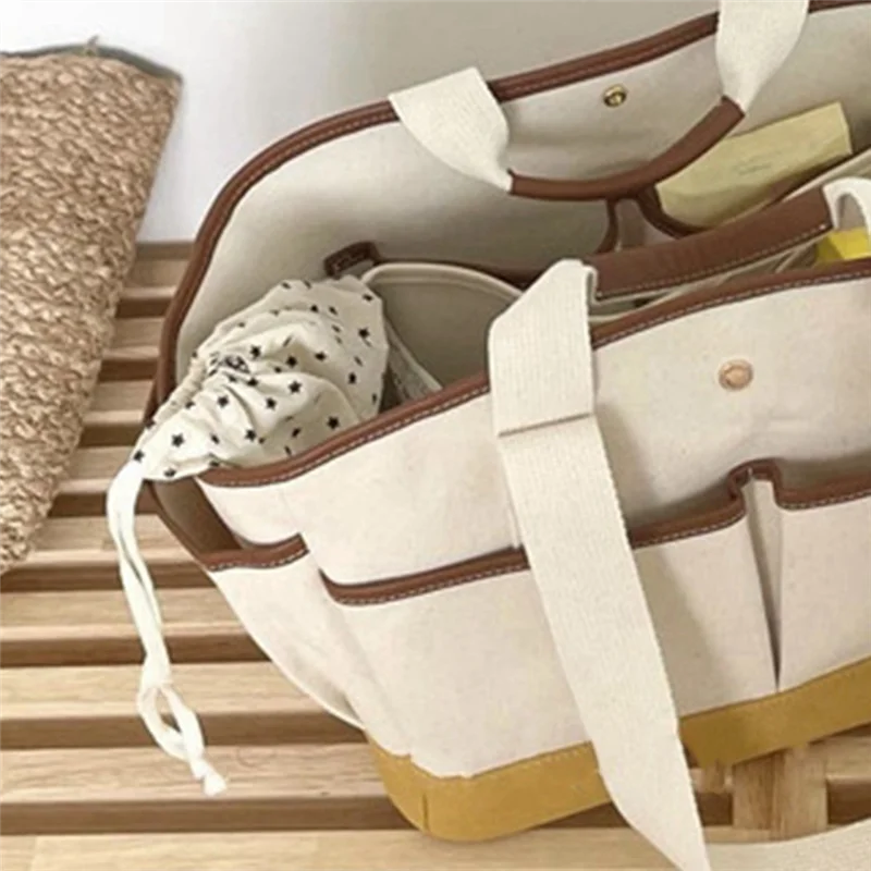 MACH-Large Baby Shower Box For Newborn Necessities, Portable Mummy Bag For Baby Products And Large-Capacity Diaper Bag