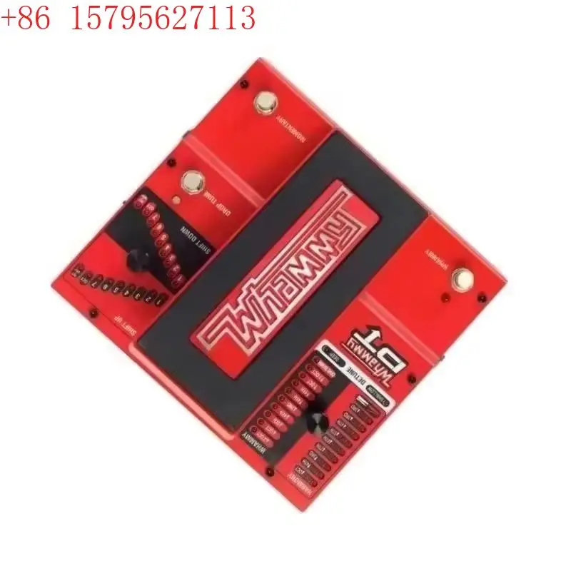 Pedal de efectos de guitarra DigiTech Whammy DT Drop Tune con afinación caída y elevada para efectos “hammer-on” y “pull-off”