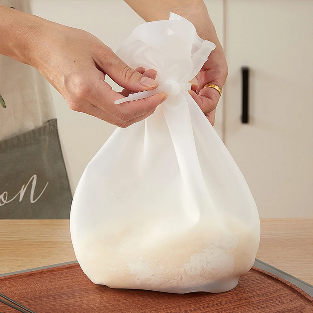 Versatile Reusable Kneading Bag Baking And Cooking Wide Application Non-Stick Silicone Kneading Bag