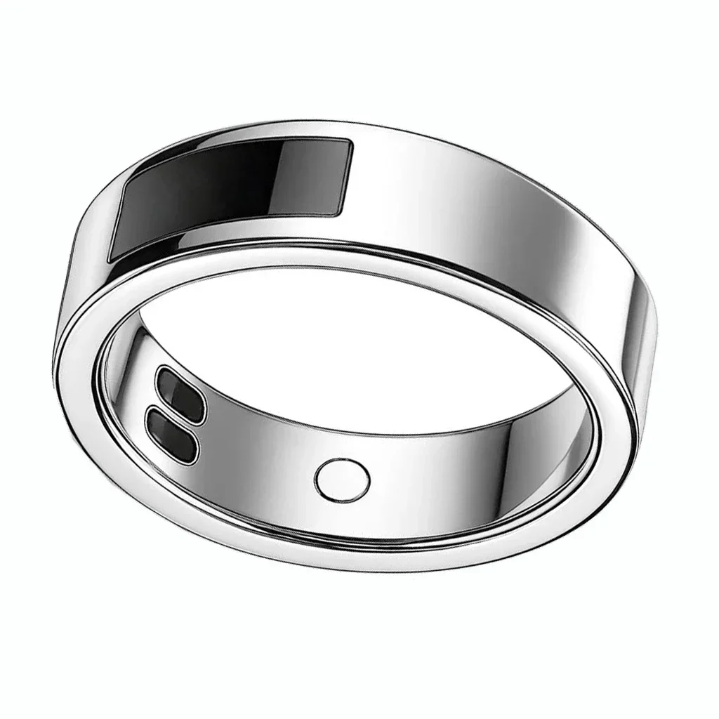 

Qino K21 Smart Ring Health Monitor with Smart Touch Information vibration alert 5ATM Waterproof Skin Temperature Measurement