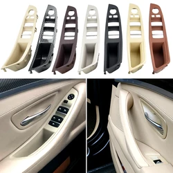 고급 인테리어 앞문 팔걸이 패널 트림 풀 핸들 세트 교체, BMW 5 시리즈 F10 F11 F18 520i 523i 525i 528i 535i 용