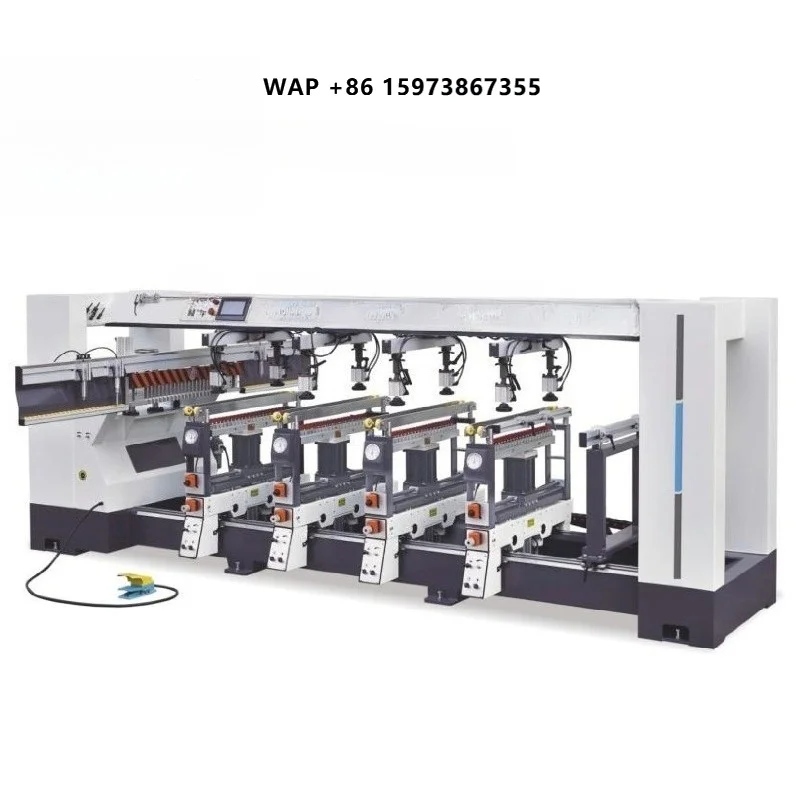JIYU Z5A Five-Ranged Multiplefull Automatic Machine Wood Drilling Machine Wood Processing for Sale