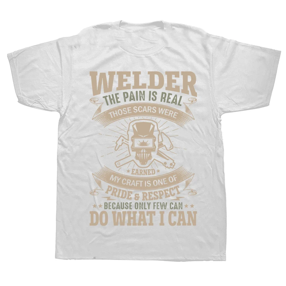 Novelty Awesome Welder Welding Craft T Shirts Graphic Streetwear Short Sleeve Birthday Gifts Summer Style T-shirt Mens 50732