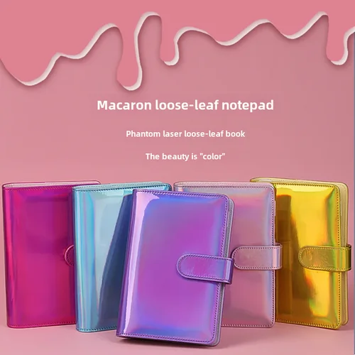 빈티지 엠보싱 PU 가죽 DIY 바인더 노트북 커버, 일기 어젠다 플래너 종이 커버, 학교 문구, A6/A5