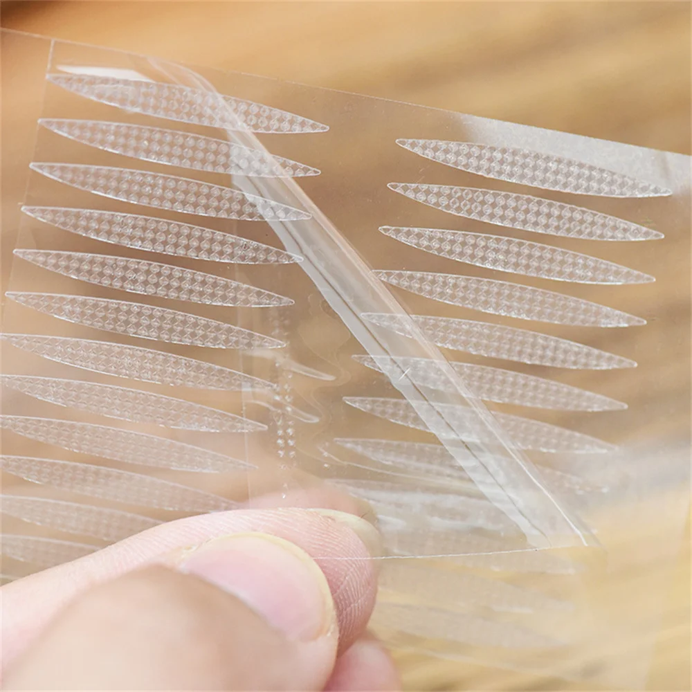 120PCS/5sheets Invisible Eyelid Tape Sticker Breathable Fiber Double Side Transparent Eyelift Tapes Eye Makeup Accessories Tool