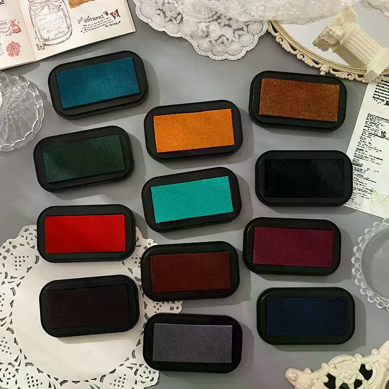 Color Space Series Inkt op waterbasis Hoge dichtheid spons Stempelkussen Planner Art Scrapbook Supplies Schoolaccessoires Briefpapier