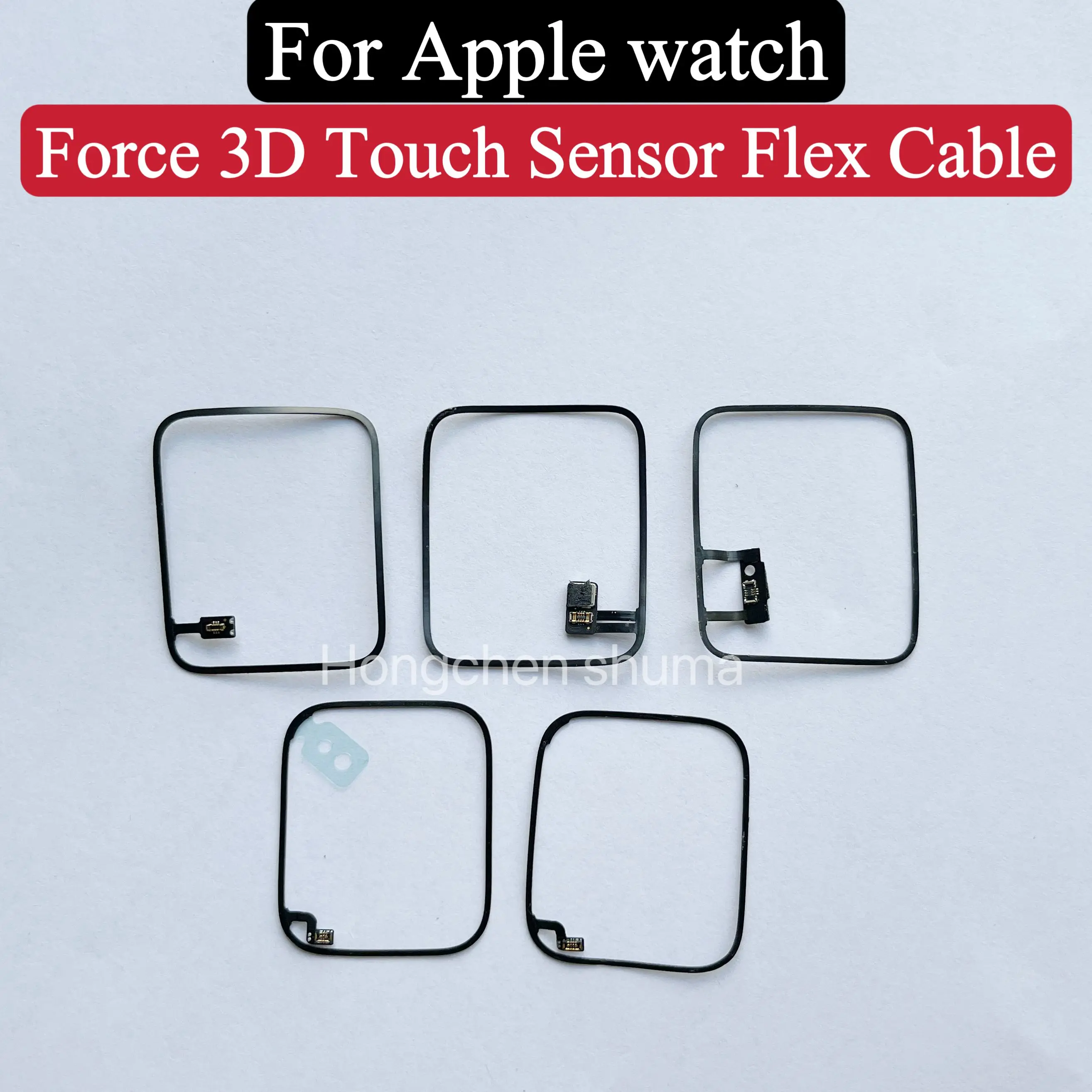 Force 3D Touch Sensor Flex Cable For Apple Watch Series 1 2 3 4 5 Gravity Induction Sense Coil 38mm 42mm 40mm 44mm GPS LTE parts