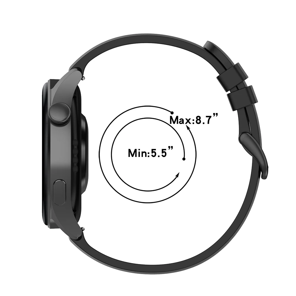 20mm 22mm Silicone Strap for Huawei Watch GT3 GT2 42mm 46mm Smart Watch Band for Huawei Watch 4/3 Pro