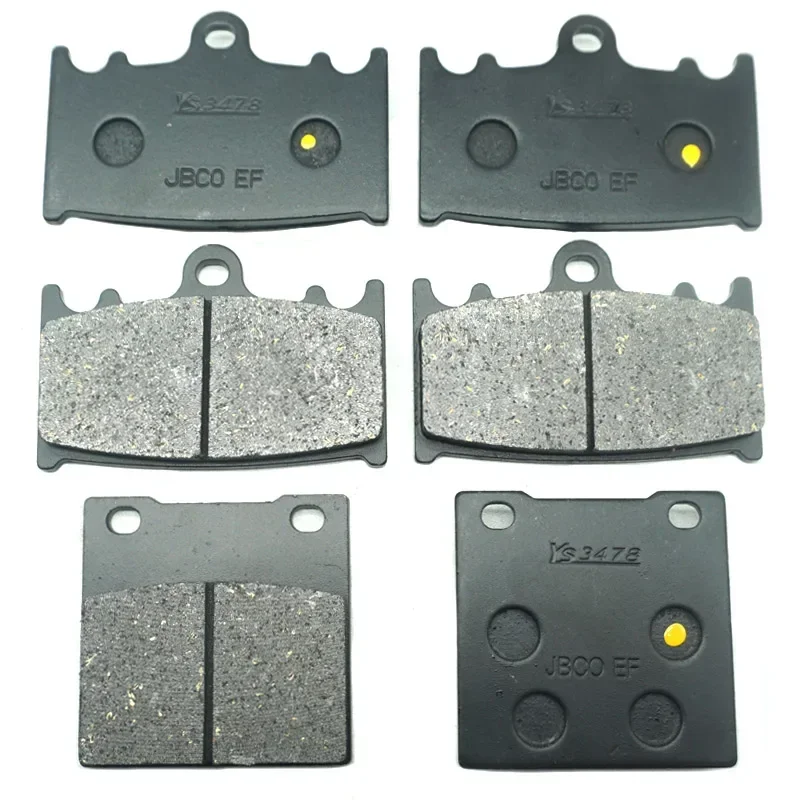 Motorcycle Front Rear Brake Pads for KAWASAKI ZR1200 ZRX1200 DAEG 2009-2016 ZX1200 ZZ-R 1200 2002-2005 ZR ZX ZRX ZZR 1200