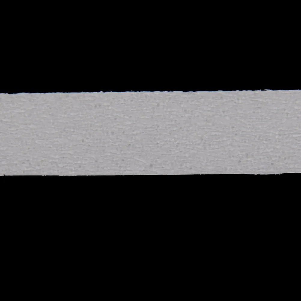 

12pcs Non Tape White 38x2cm Synthetic Resin Adhesive Stickers for Stairs Treads Steps Ladders Ramps Scaffolding Nonslip