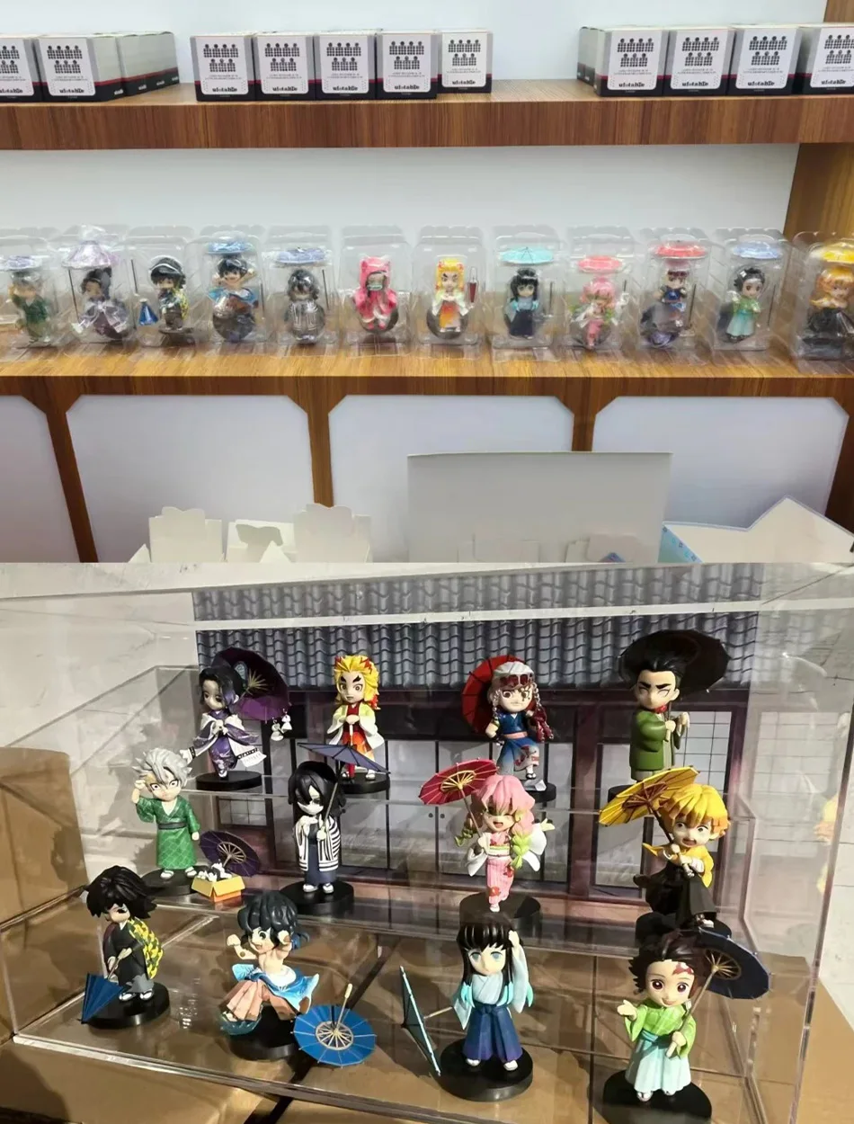 1-12 Stück Demon Slayer Blind Box Figuren Plum Rain Serie Kochou Shinobu Tomioka Giyuu Kanroji Mitsuri Blind Box Figuren Spielzeug Geschenke – Detail 10