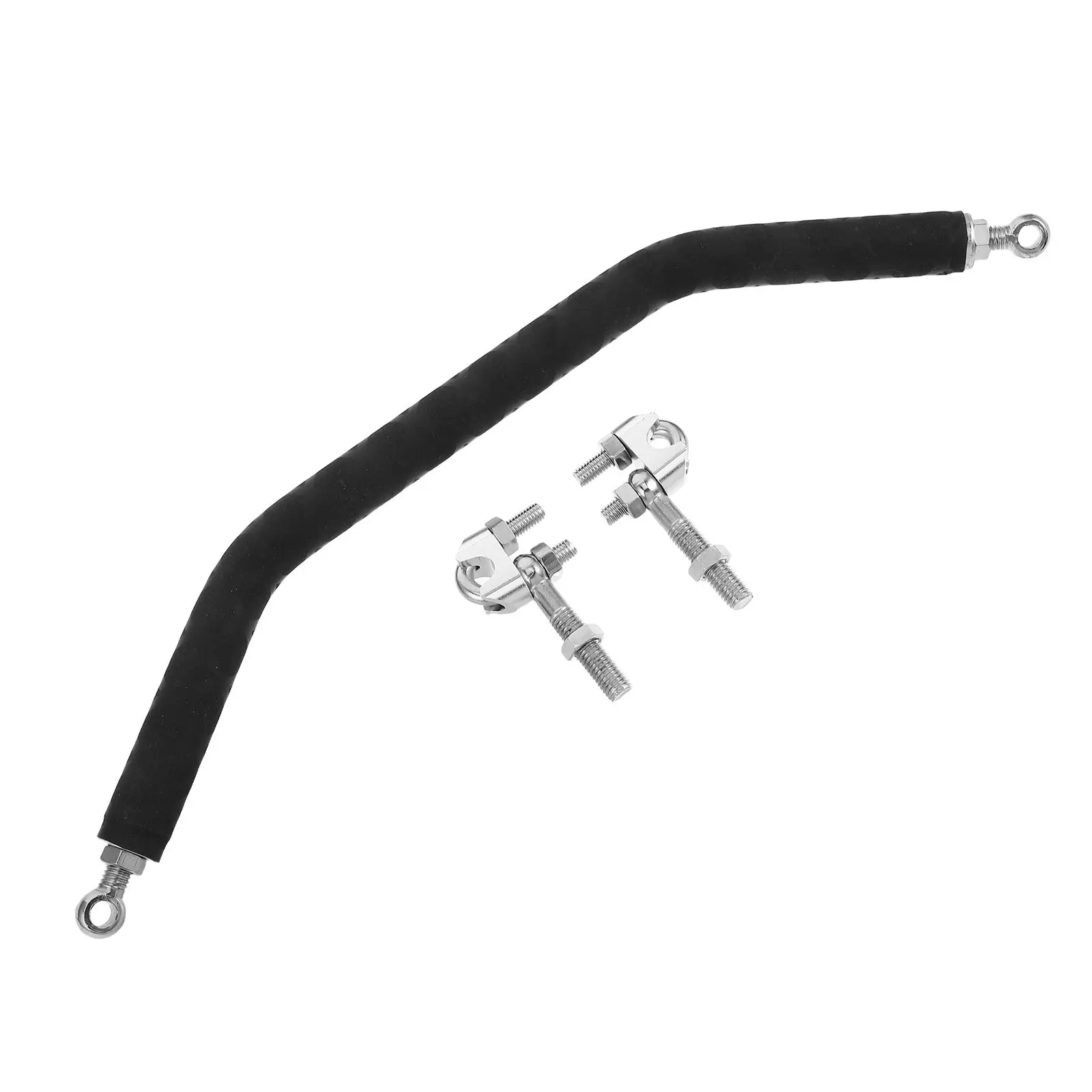 

Kids Scooter Handlebar Aluminum Alloy Metal Safety Handrail Non Slip Grip Compatible Electric Scooters Toddlers Children
