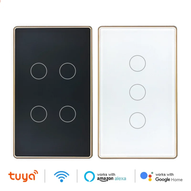 wifi switchMetal frame Switch Metal zigbee alexa