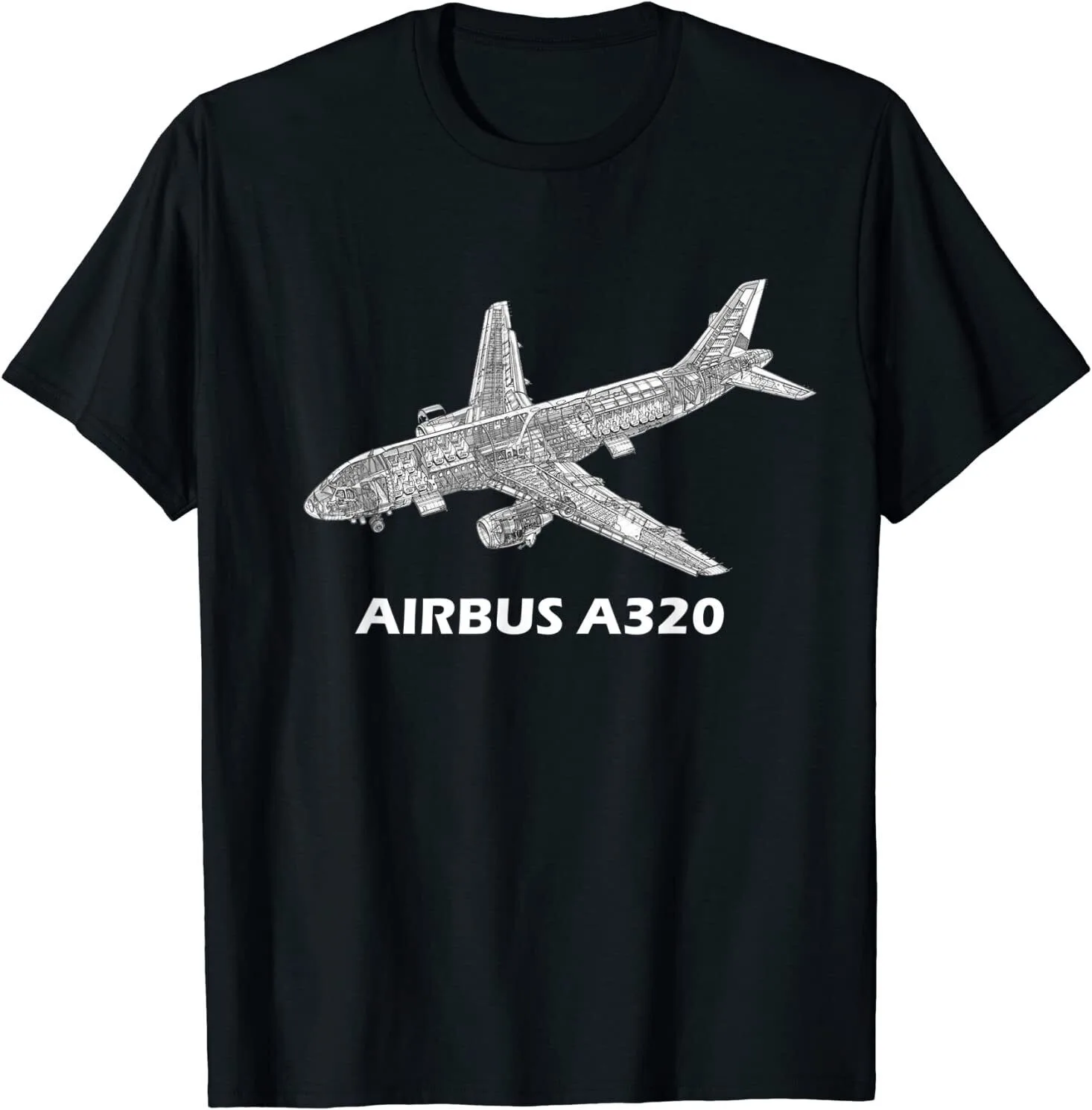 Jet airplane cutaway aviation pilot gift Idea Premium T-Shirt