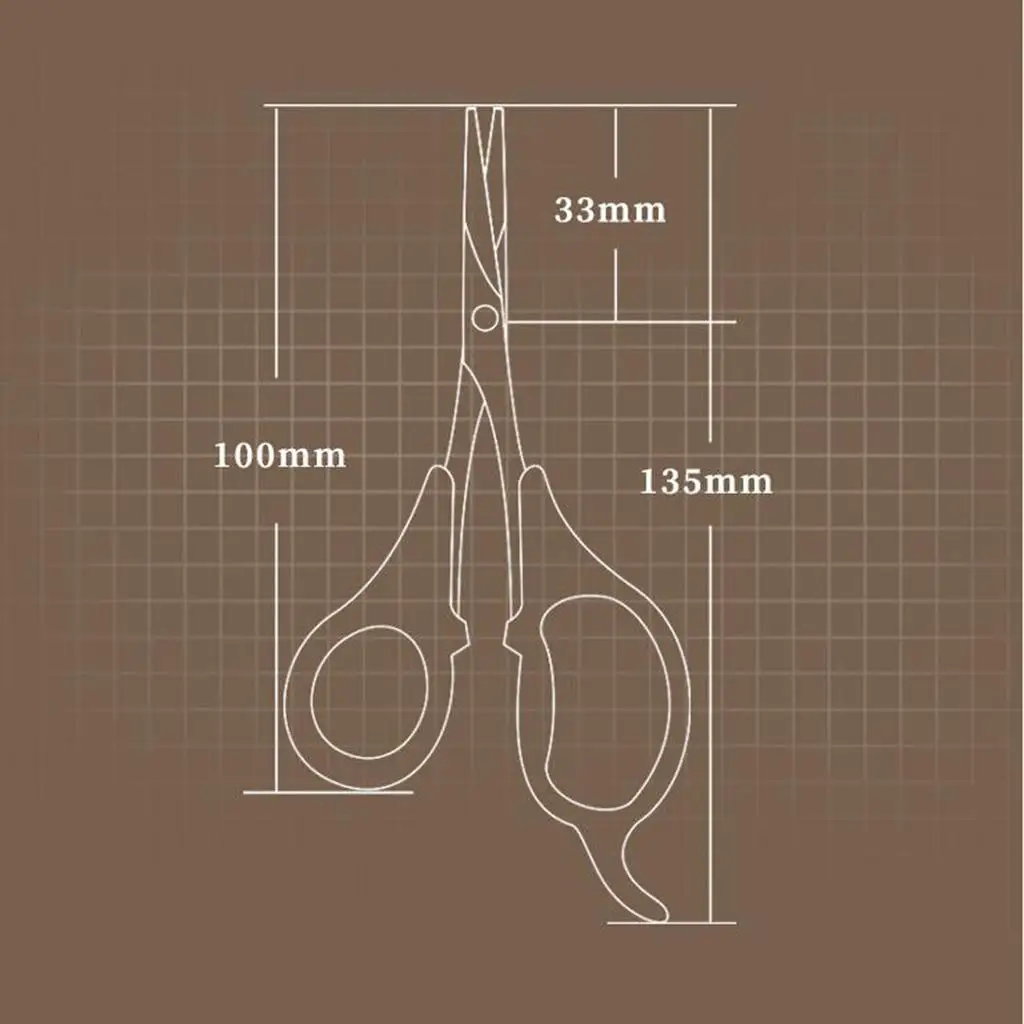 Tijeras de cerámica multiusos, mango esmerilado para artesanía de cocina y oficina