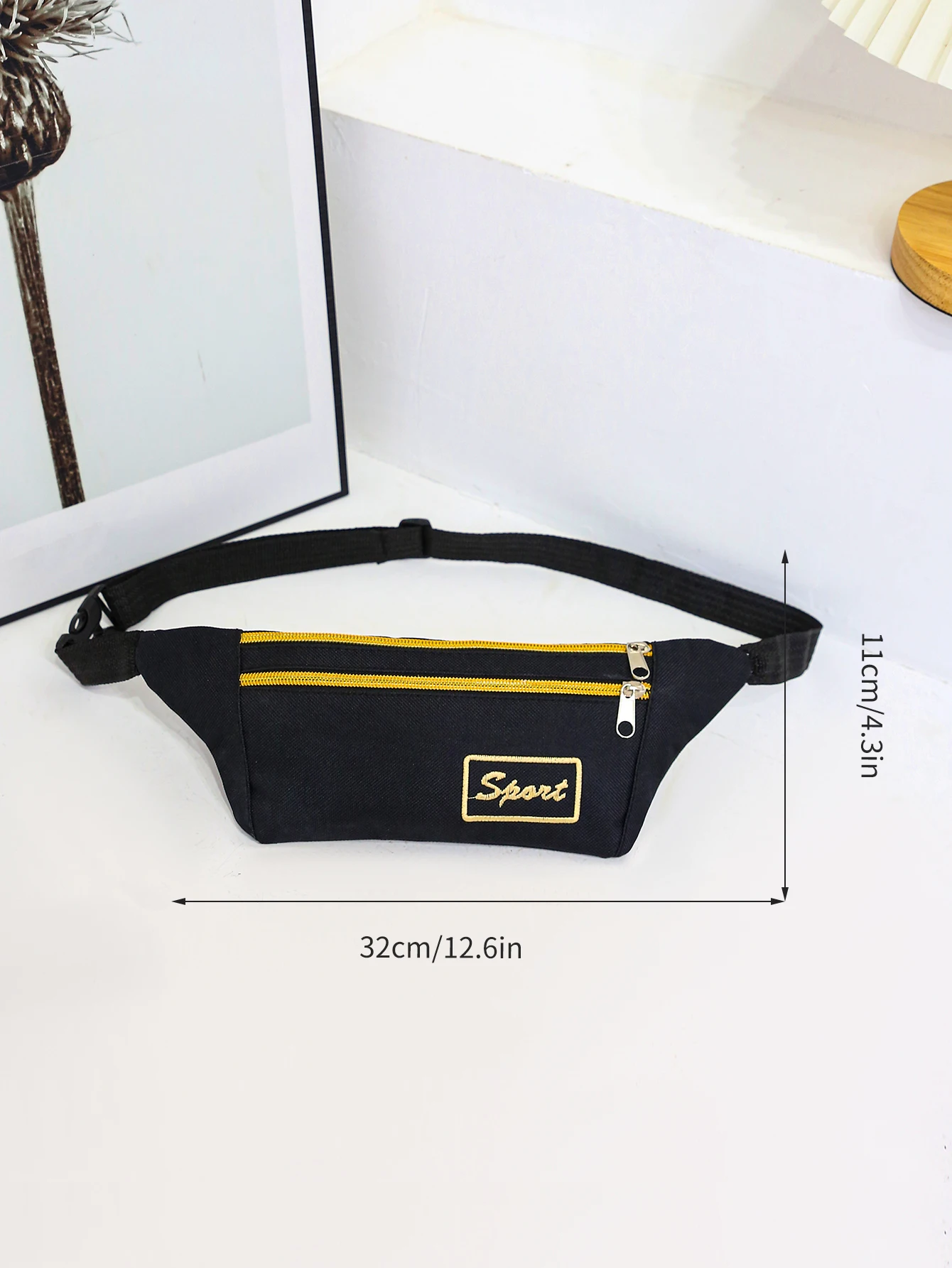 Esporte Cintura Saco Correndo Belt Bum Impermeável Ciclismo Mulheres Fanny Pack Carteira Bolsa Telefone Portátil Ginásio Jogging Cross-Body Pocket