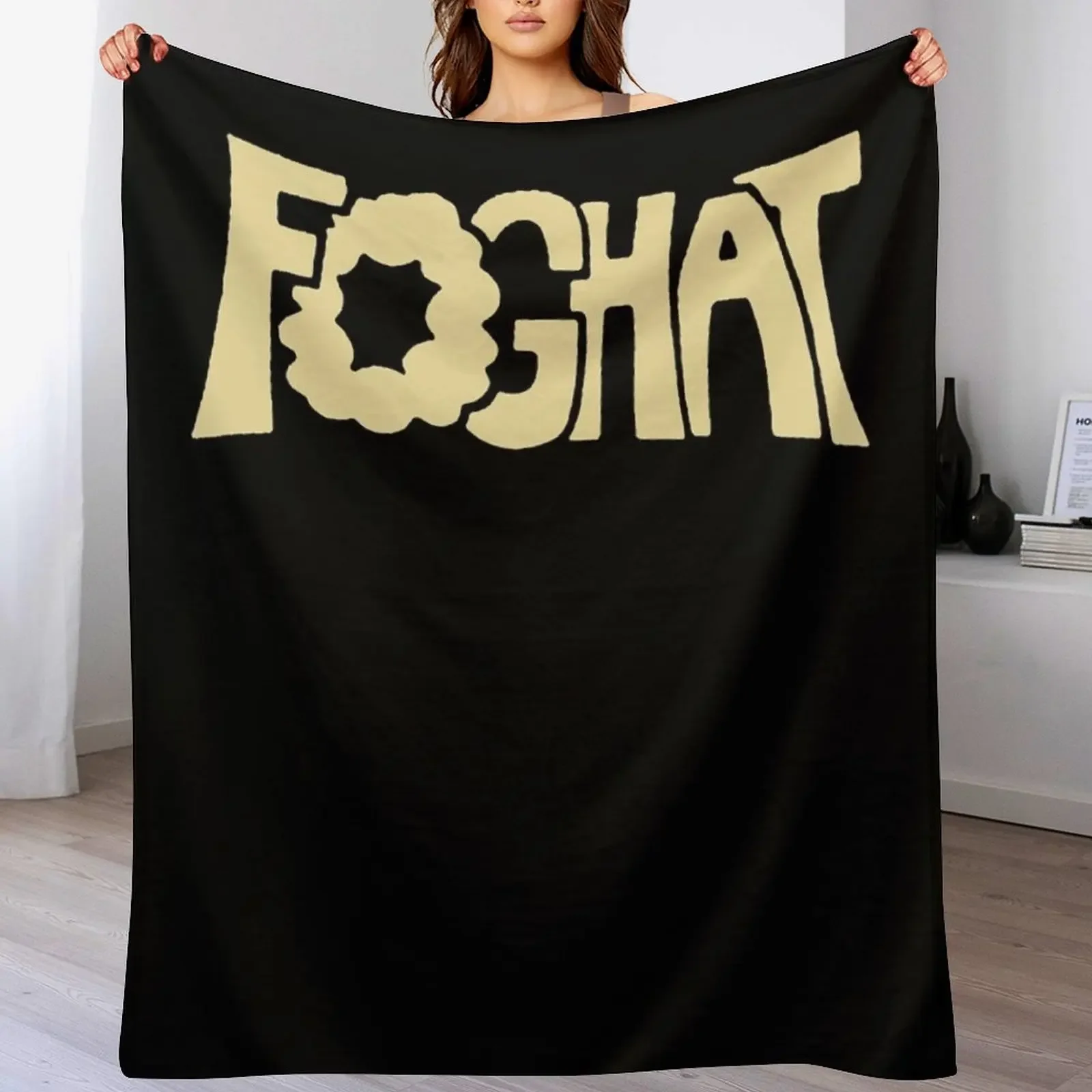 Foghat Retro Classic Throw Blanket Flannel Fleece Soft Warm Throw Blanket