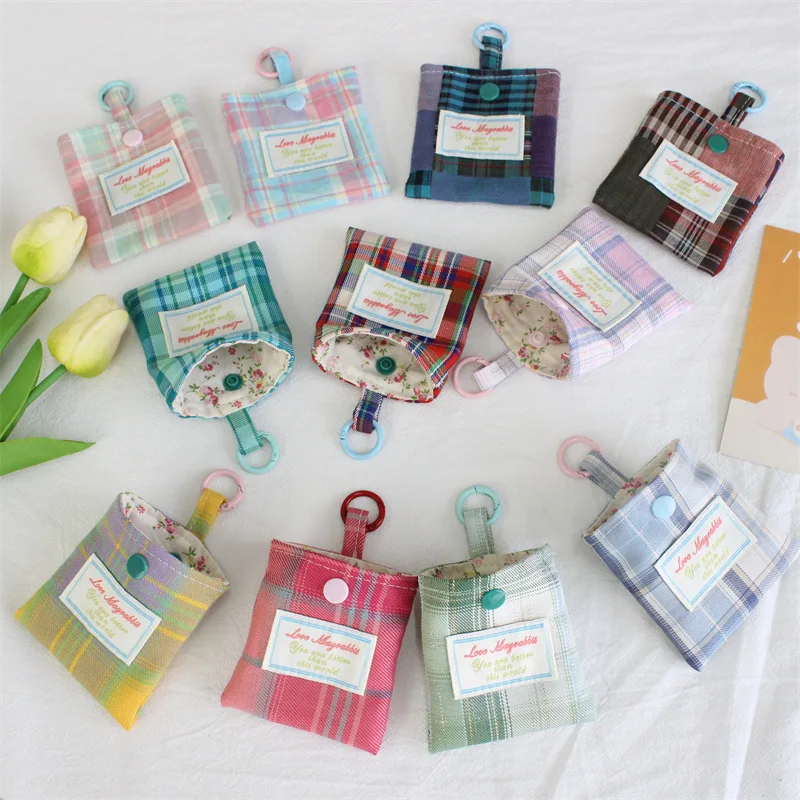 New College Style Pattern Bluetooth Headphone Bag Hangable Mini Coin Purse Portable Multi-functional Lipstick Key Bag