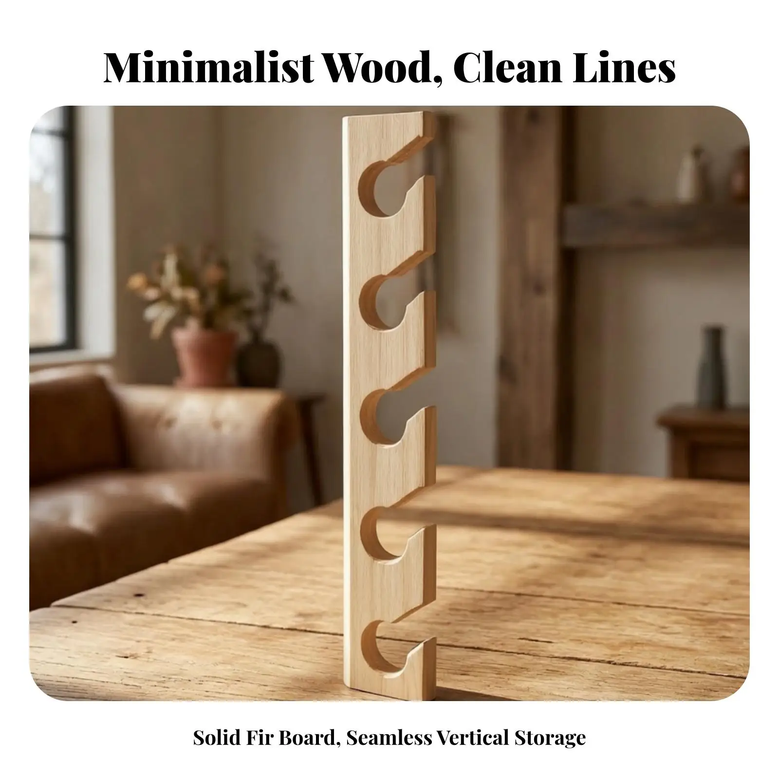 Wall-Mounted Hat Rack Minimalist Wall Hat Rack Decorative Stylish for Bedroom, Closet