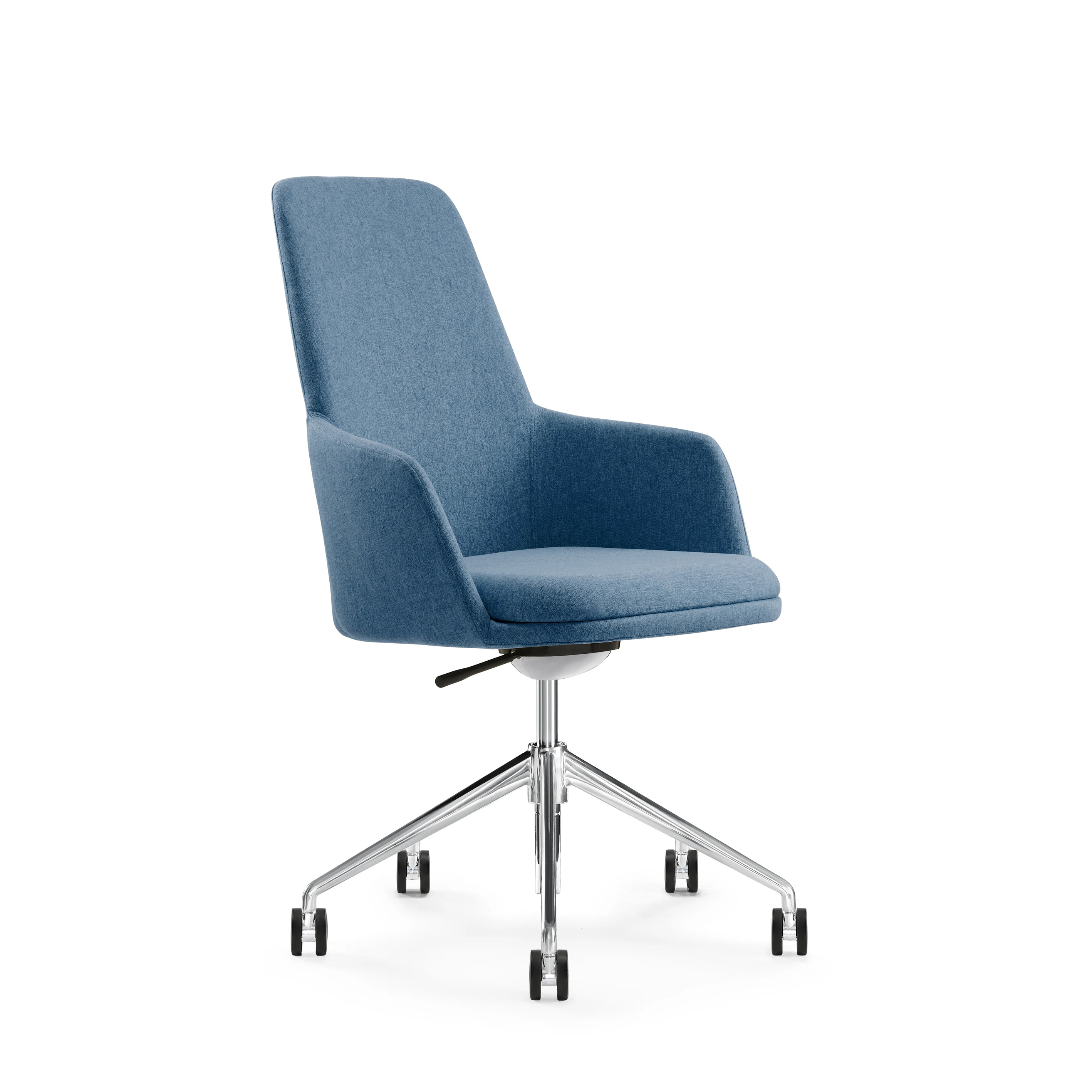 New Waiting Study High Quality Swivel Project Modern Designed Leather Office Dining Hotel Chair