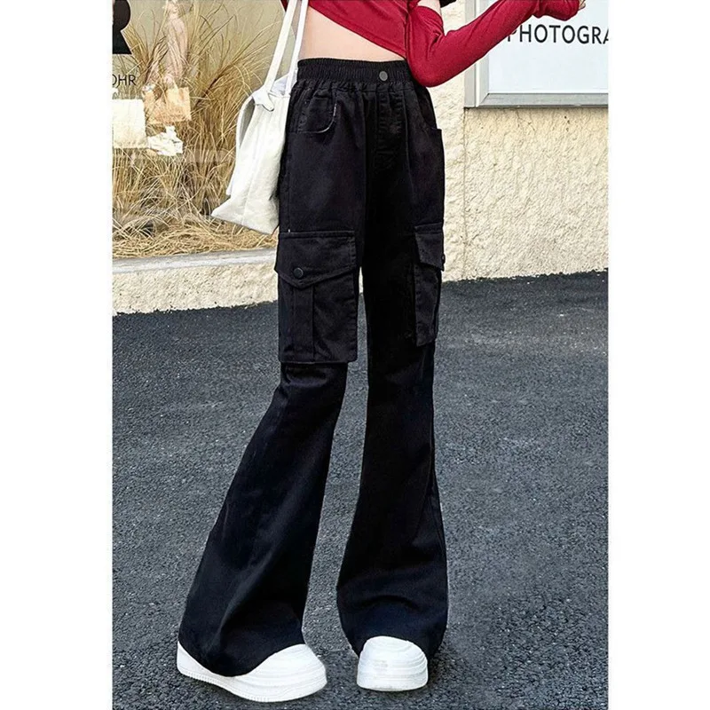 

Autumn Winter Kids Waterproof Cargo Pants Windproof Trousers Children Lightweight Breathable Sweatpants Pants