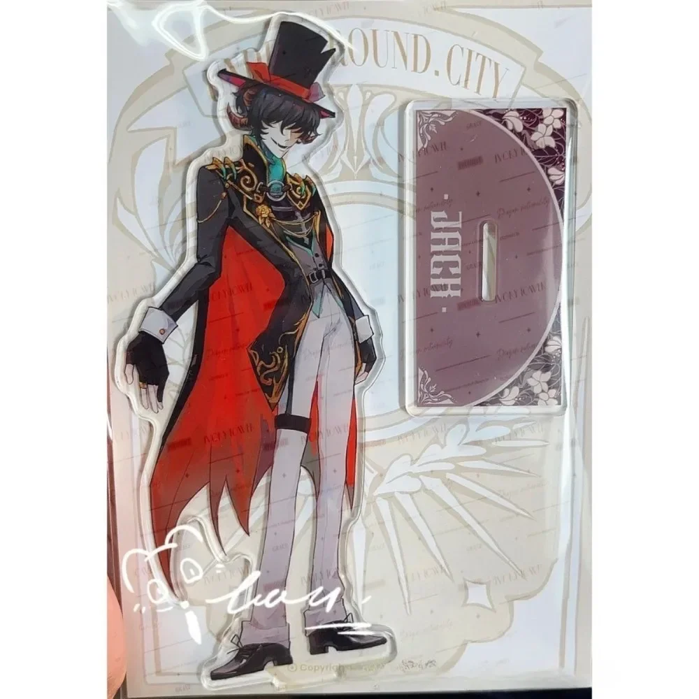 Tailcoat Identity V Character Aesop Carl Embalmer Fire Investigator Mercenary Acrylic Stand Model Plate Desktop Ornament Fans