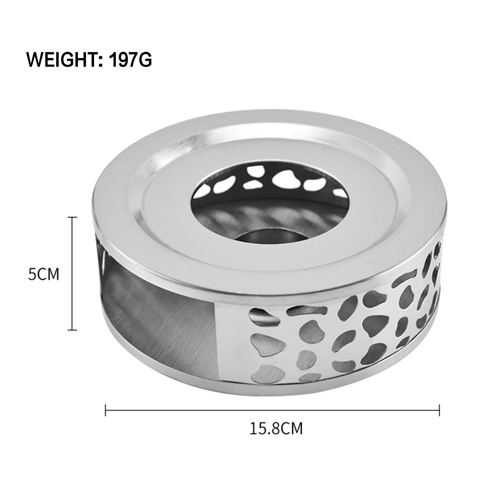 مدفئات الشاي الخفيفة من الفولاذ المقاوم للصدأ ، والشموع ، والأرائك ، وأبريق الشاي ، وإكسسوارات تقديم القهوة ، #5