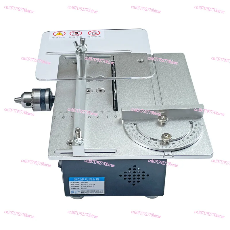 

Small Table Saw Multifunctional Mini Chainsaw DIY Micro Desktop Cutter Precision Small Woodworking Saw Portable