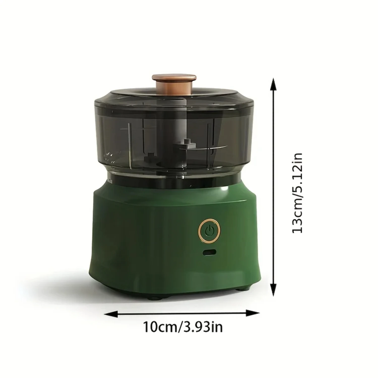 Convenient Mini Wireless Garlic Mincer Food Chopper Meat Grinder Cooking Machine - Effortless Kitchen Accessory for Quick and Ea